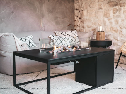 Cosi Firetable Cosiloft 120 Black/Black