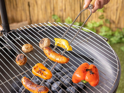Esschert Wide Barbecue Skewer Double