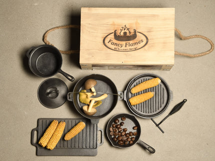 Esschert Campfire Cooking Set (7-piece)