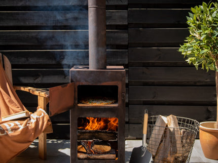 Esschert Patio Heater + Pizza Oven Rust