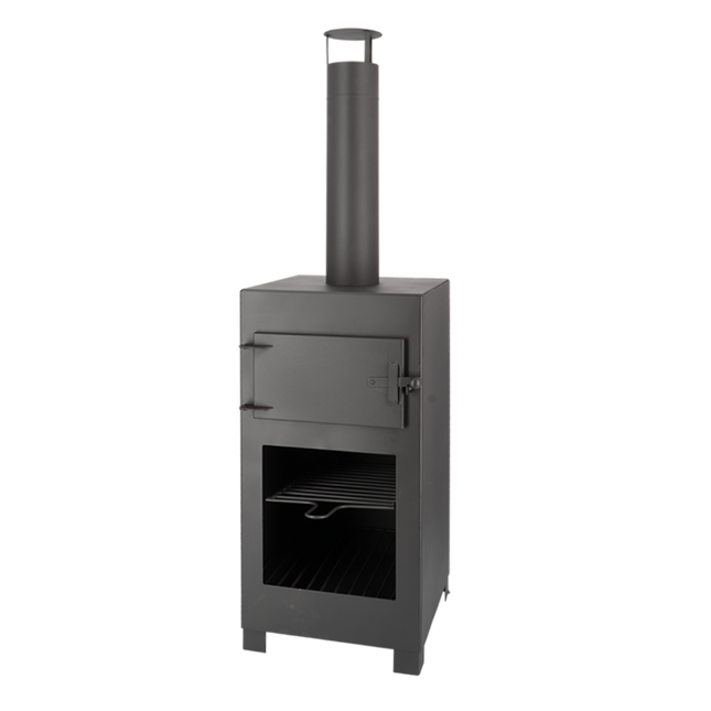 Esschert Terrace Stove + Pizza Oven Black