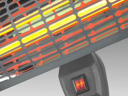 Eurom Q-time 2000 Quartz patio heater