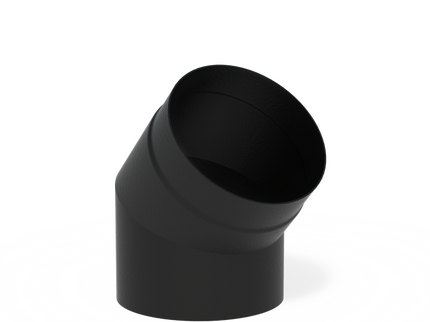 FORNO Curve 45° Black (Ø20cm)