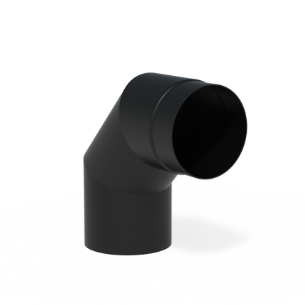 FORNO Curve 90° Black (Ø15cm)