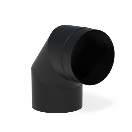 FORNO Curve 90° Black (Ø20cm)