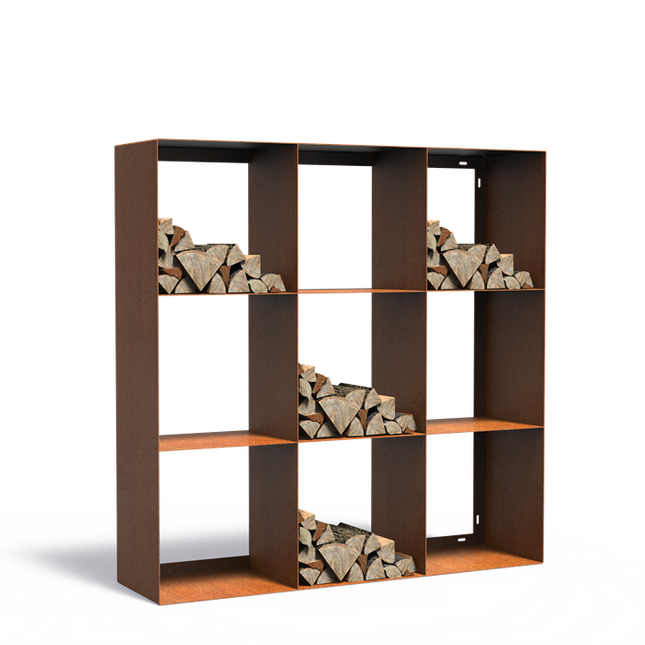 FORNO Wood Storage BHS CortenSteel