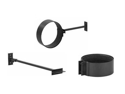 FORNO Set Wall Clip Black (Ø15cm)