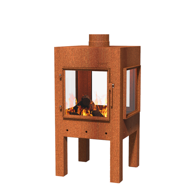 FORNO Fireplace Digna XL CortenSteel