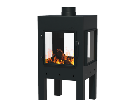 FORNO Fireplace Digna XL Black