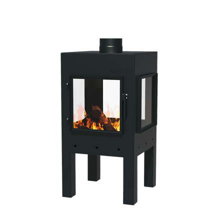FORNO Fireplace Digna Black