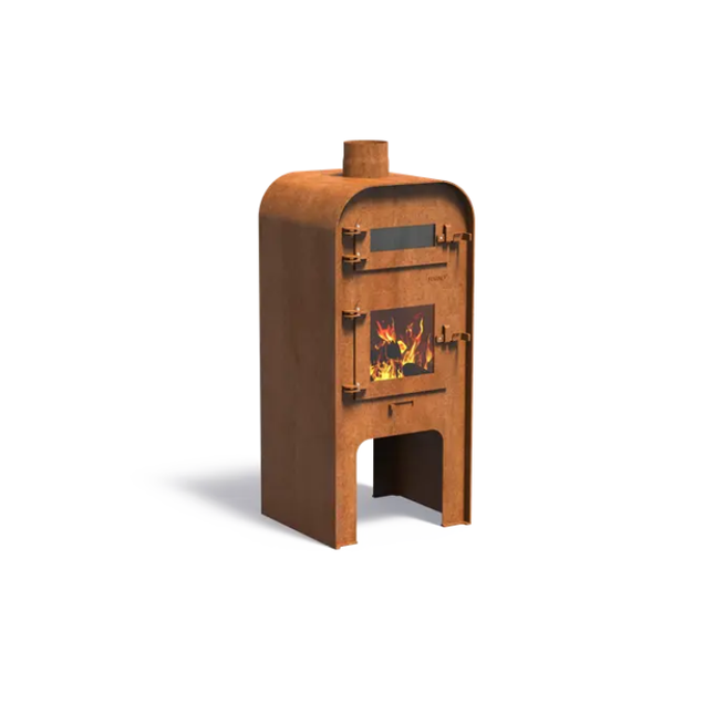 FORNO Fireplace Gap CortenSteel