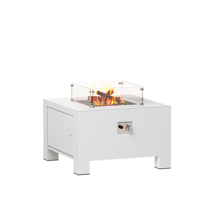 FORNO Vuurtafel Brann Aluminium Wit (800 x 800 x 500) - VBA 3 (800 x 800 x 500)