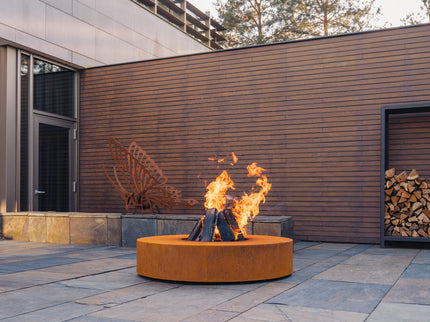 FORNO Fire Table CortenSteel Round (Ø125cm)