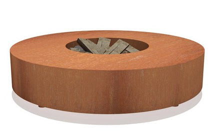 Burni vuurtafel cortenstaal rond 125