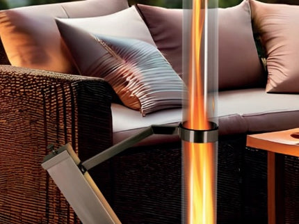 Green Flame Lounge Pellethaard RVS