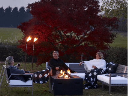 Happy C. Firetable Square Small Black