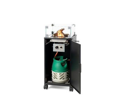 Happy Cocooning Cocoon Move Fireplace Black
