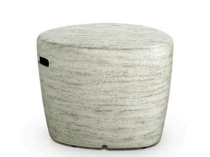 Happy Cocooning Enclosure Organic travertine
