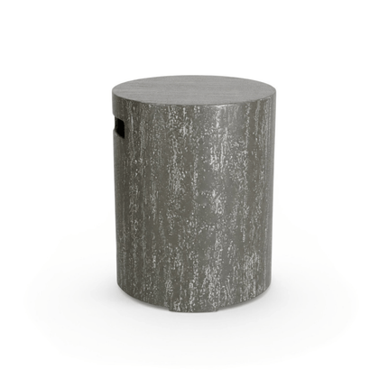 Happy Cocooning gasfles cover Round oscuro travertin