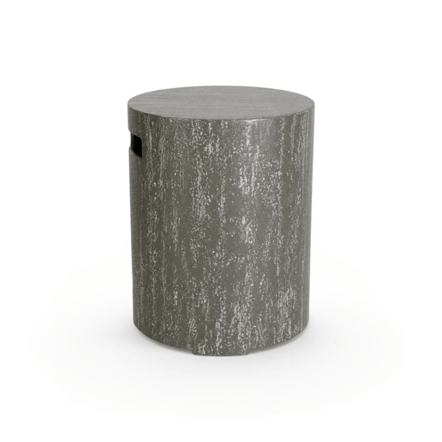 Happy Cocooning Enclosure Round oscuro travertine