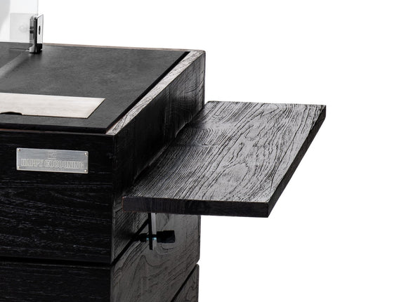 Happy Cocooning Side Table Teak Black