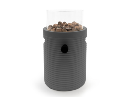 Happy Cocooning table burner Lumi Groove smokey anthracite