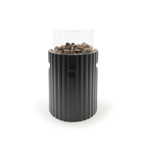 Happy Cocooning table burner Lumi Rib nordic black