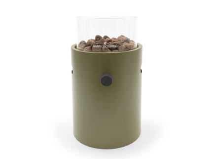 Happy Cocooning tafelbrander Lumi Steel olive green
