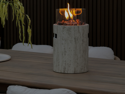 Happy Cocooning table burner Lumi Stone