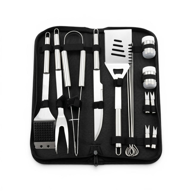 HEAT BBQ tool set Enkel 17-piece
