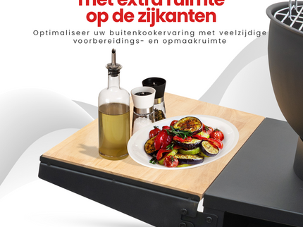 HEAT Kjok Buitenkeuken Ø56 cm Zwart