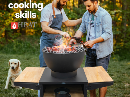 HEAT Kjok Outdoor Kitchen Ø56 cm Black
