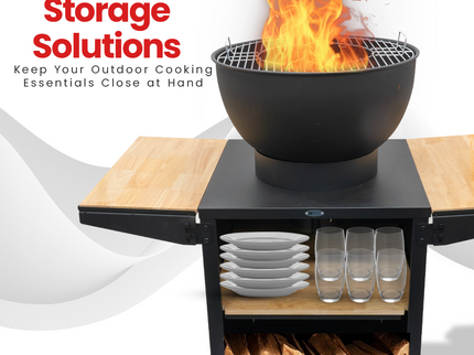 HEAT Kjok Outdoor Kitchen Ø56 cm Black