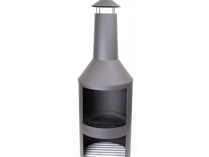HEAT Larvik Fireplace with Wood Storage