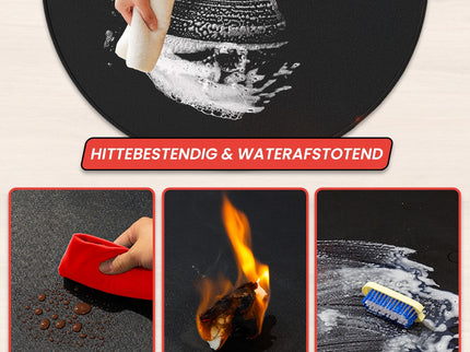 HEAT Outdoor Living BBQ Mat Ø 80 cm