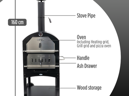 HEAT Pizza Oven Ovnhus