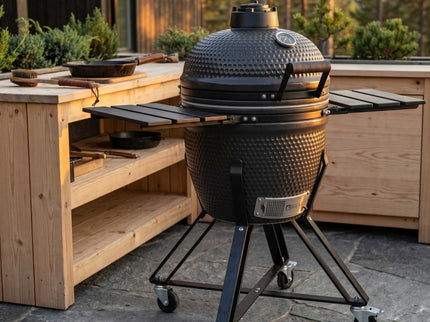 HEAT Premium kamado grill Fyregg 18 black