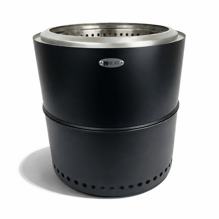HEAT smokeless fire pit Rokfri Large black