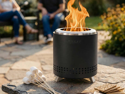 HEAT smokeless fire pit Rokfri medium