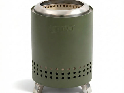 HEAT smokeless fire pit Rokfri Small Green