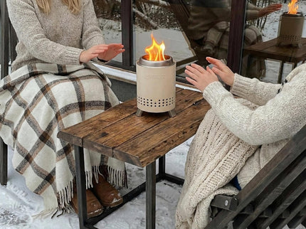 HEAT smokeless fire pit Rokfri small