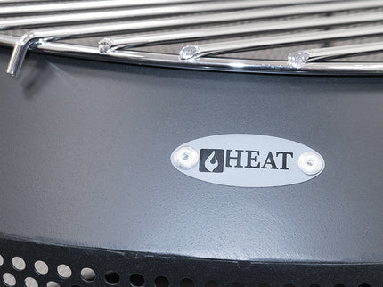 HEAT Fire Drum with Grill