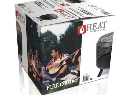 HEAT Fire Drum with Grill