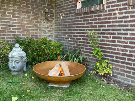 Heat Fire bowl Classic Ø 90 Rust