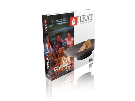 HEAT Fire bowl Classic Ø 90 cm Black
