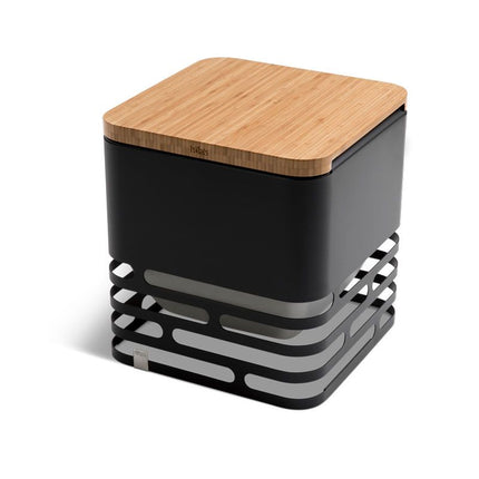 Höfats CUBE Firepit black-Flip Set