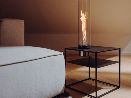 FIRE FRAME Lounge Table with SPIN air 1200 built-in
