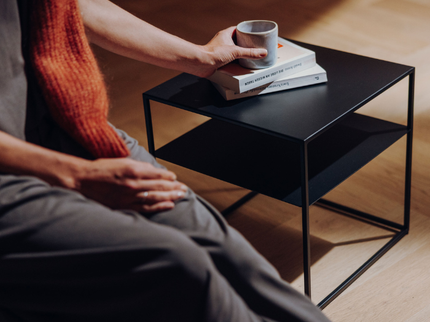 FIRE FRAME Lounge Table with SPIN air 1200 built-in