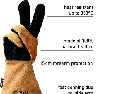 Höfats Fire Gloves Leather
