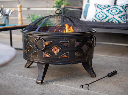La Hacienda Diamond Firepit
